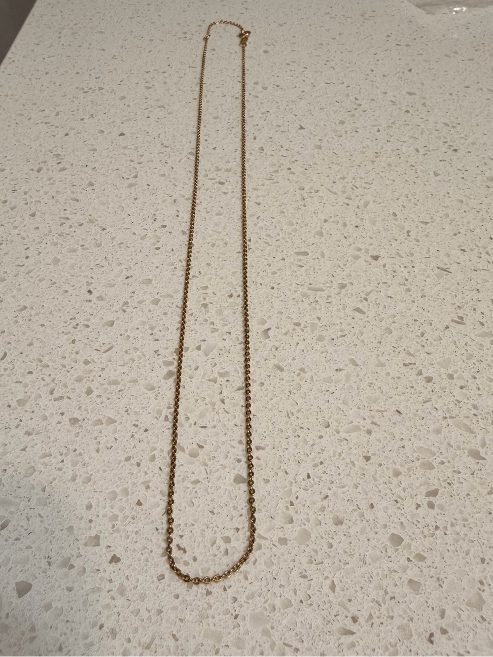 14K Italian Yellow Gold Necklace O chain